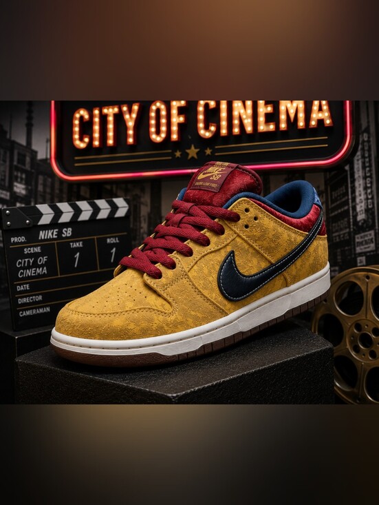 Nike Other - 💎SOLD💎Nike SB Dunk Low Pro 'City Of Cinema' FZ1278-200 8 Men/9.5 Women